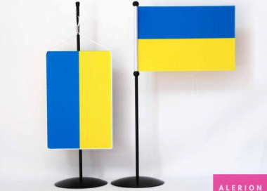Stolní vlaječka Ukrajina