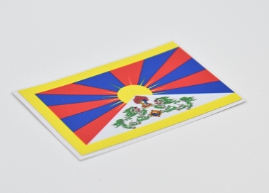 Samolepka vlajka Tibet.