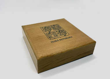 Dřevěný box na starostenskou insignii, BUK