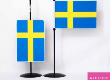 Stolní vlaječka Švédsko