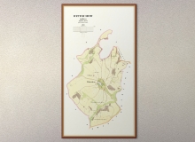 Historická mapa obce/města z období let 1824-1843