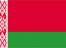 Státní vlajka Bělorusko tištěná venkovní