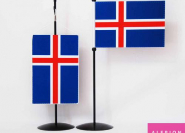 Stolní vlaječka Island