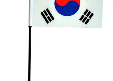Stolní vlaječka Jižní Korea nasunutí