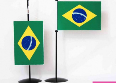 Stolní vlaječka Brazílie