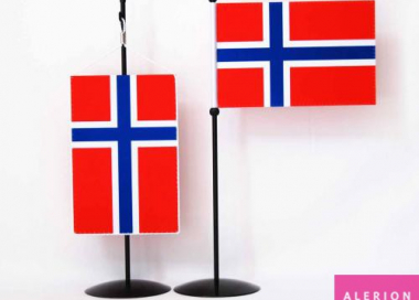 Stolní vlaječka Norsko