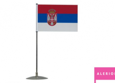 Stolní vlaječka Srbsko