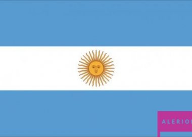 Samolepka - vlajka Argentina
