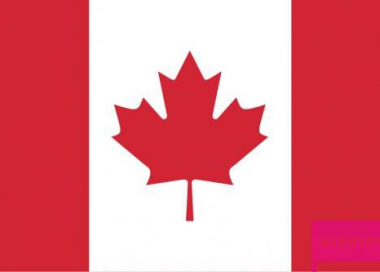Samolepka - vlajka Kanada