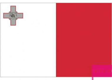Samolepka - vlajka Malta