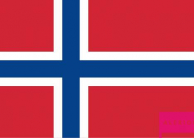 Samolepka - vlajka Norsko