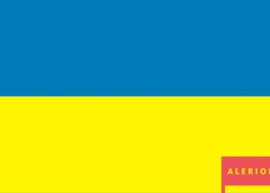 Samolepka - vlajka Ukrajina
