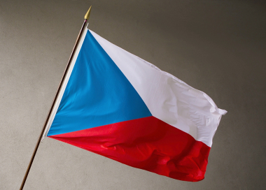 Vlajka České republiky - uchycení na karabinky