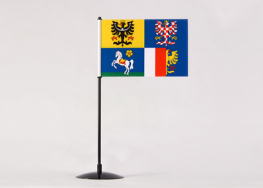 Stolní vlaječka Moravskoslezský kraj