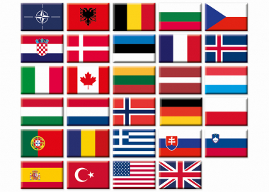 Sada vlajek států NATO