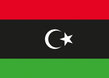 Libye vlajka - venkovní tištěná 