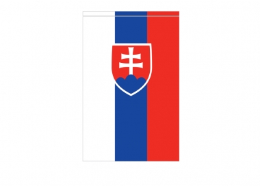 Vlajka Slovenské republiky – zástava s tunýlkem