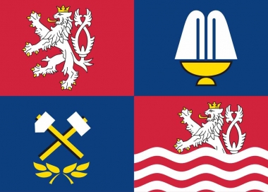 Vlajka Karlovarského kraje - sublimace