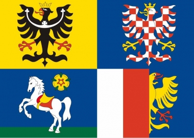 Vlajka Moravskoslezského kraje
