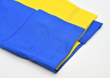 Tištěná venkovní státní vlajka Ukrajiny