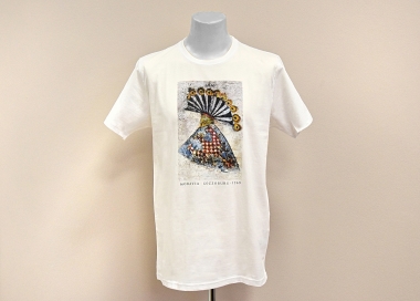 Bavlněné tričko s nejstarším barevným provedením znaku Moravy, pánské.