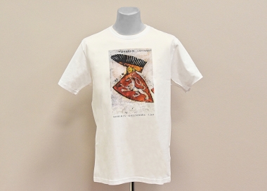 Bavlněné tričko s nejstarším barevným provedením znaku Čech, pánské.