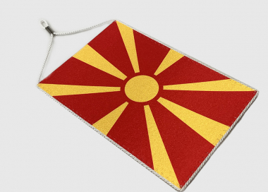 Stolní vlaječka Severní Makedonie