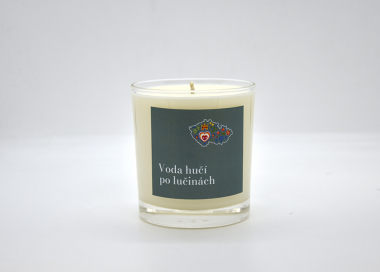 Vonná sójová svíčka Voda hučí po lučinách