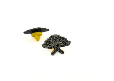 Hasičský odznak ve starozlatém provedení