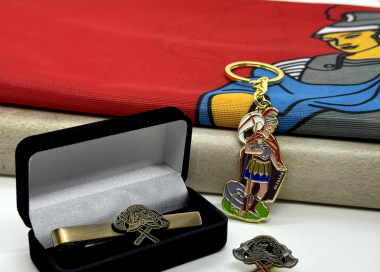 Dárkový balíček pro hasiče s vlajkou 