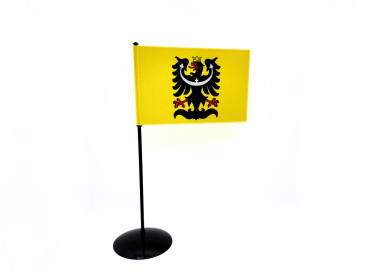Stolní vlaječka Slezska na nasunutí