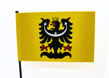 Stolní vlaječka Slezska na nasunutí