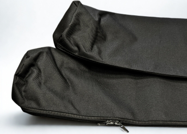 Detail přepravního obalu na mobilní hliníkový stožár (teleskopický)