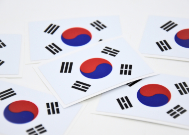 Samolepka Jižní Korea