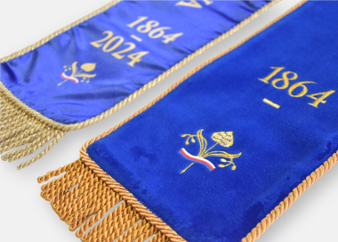 Slavnostní stuhy k výročí 160 let českého dobrovolného hasičstva