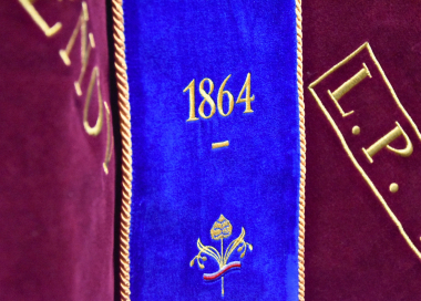 Slavnostní stuhy k výročí 160 let českého dobrovolného hasičstva