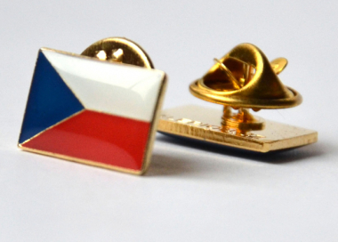 Odznak vlaječky ČR, uchycení na pin