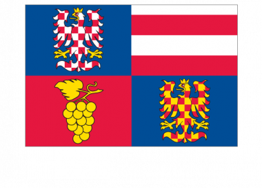 Samolepka - vlajka Jihomoravský kraj