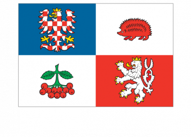 Samolepka - vlajka kraj Vysočina