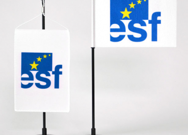 Stolní vlaječka ESF
