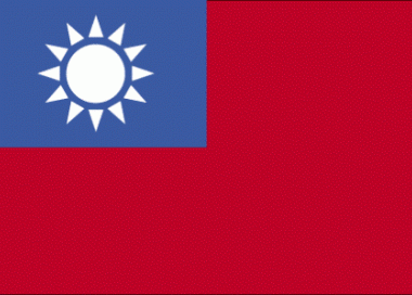Státní vlajka Taiwan tištěná venkovní