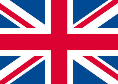 Státní vlajka Velká Británie tištěná venkovní