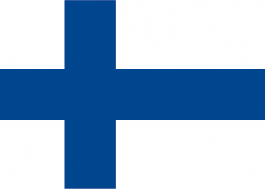 Státní vlajka Finska tištěná venkovní