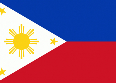 Státní vlajka Filipíny tištěná venkovní