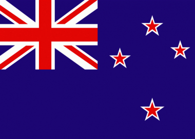 Státní vlajka Nový Zéland tištěná venkovní