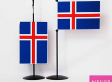 Stolní vlaječka Island
