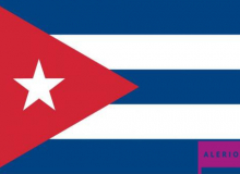 Samolepka - vlajka Kuba