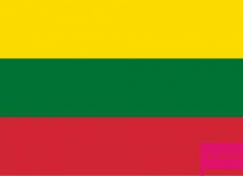 Samolepka - vlajka Litva