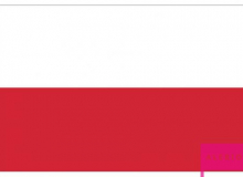 Samolepka - vlajka Polsko