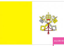 Samolepka - vlajka Vatikán